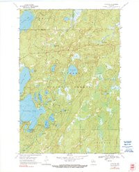 ALVIN NW, WI HISTORICAL MAP GEOPDF 7.5X7