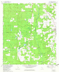 ALTHA WEST, FL HISTORICAL MAP GEOPDF 7.5