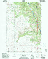 SIXMILE CREEK, ID HISTORICAL MAP GEOPDF