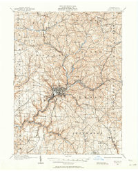 BUTLER, PA HISTORICAL MAP GEOPDF 15X15 G