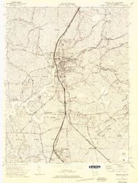 PRINCESS ANNE, MD HISTORICAL MAP GEOPDF