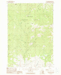 DIXIE MEADOWS, OR HISTORICAL MAP GEOPDF