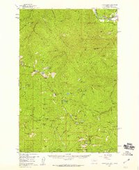 ILLINOIS PEAK, MT-ID HISTORICAL MAP GEOP