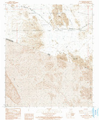 TULE MOUNTAINS, AZ HISTORICAL MAP GEOPDF