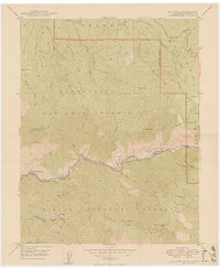 EL PORTAL, CA HISTORICAL MAP GEOPDF 7.5X