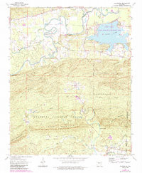 THORNBURG, AR HISTORICAL MAP GEOPDF 7.5X
