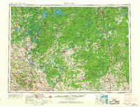 RICE LAKE, WI HISTORICAL MAP GEOPDF 1X2