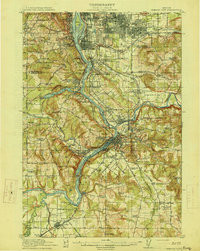 OREGON CITY, OR HISTORICAL MAP GEOPDF 15
