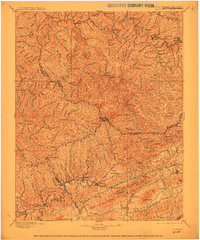 TAZEWELL, WV-VA HISTORICAL MAP GEOPDF 30