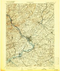 TRENTON, NJ-PA HISTORICAL MAP GEOPDF 30X