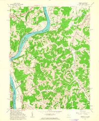LUBECK, WV-OH HISTORICAL MAP GEOPDF 7.5X