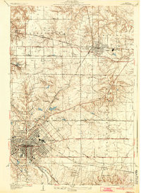 O'FALLON, IL HISTORICAL MAP GEOPDF 7.5X7
