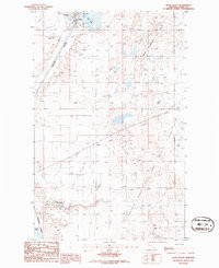 KEVIN SOUTH, MT HISTORICAL MAP GEOPDF 7.