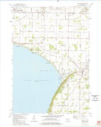 SHERWOOD, WI HISTORICAL MAP GEOPDF 7.5X7