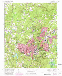 CHAPEL HILL, NC HISTORICAL MAP GEOPDF 7.