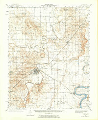 CARMI, IL-IN HISTORICAL MAP GEOPDF 15X15