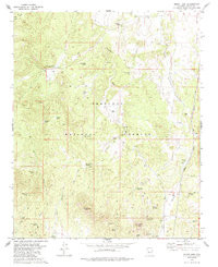 MOUNT JOSH, AZ HISTORICAL MAP GEOPDF 7.5