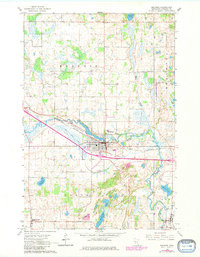 MELROSE, MN HISTORICAL MAP GEOPDF 7.5X7.