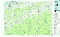 MASSENA, NY HISTORICAL MAP GEOPDF 30X60