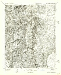 PURGATORY CANYON, AZ-UT HISTORICAL MAP G