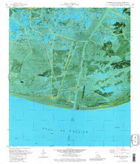 MULBERRY ISLAND EAST, LA HISTORICAL MAP