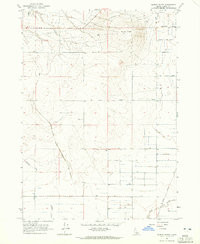 BURLEY BUTTE, ID HISTORICAL MAP GEOPDF 7