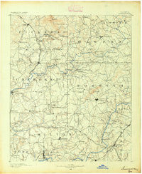 SUWANEE, GA HISTORICAL MAP GEOPDF 30X30
