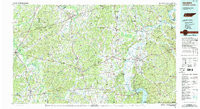 SELMER, TN-AL HISTORICAL MAP GEOPDF 30X6