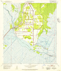 DES ALLEMANDS, LA HISTORICAL MAP GEOPDF