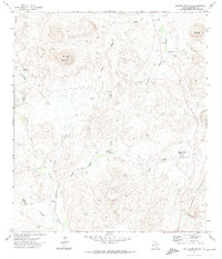HEN EGG MOUNTAIN, TX HISTORICAL MAP GEOP