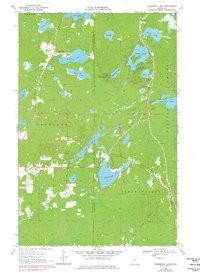 FLOODWOOD LAKE, MN HISTORICAL MAP GEOPDF