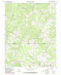 BARLEY, VA-NC HISTORICAL MAP GEOPDF 7.5X