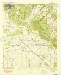 BIG SPRING SOUTH, TX HISTORICAL MAP GEOP