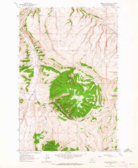 LIMESTONE BUTTE, MT HISTORICAL MAP GEOPD