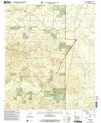 MUDVILLE, LA HISTORICAL MAP GEOPDF 7.5X7