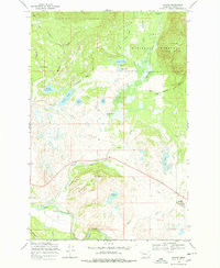 OVANDO, MT HISTORICAL MAP GEOPDF 7.5X7.5