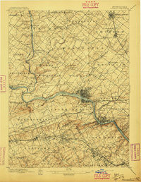 NORRISTOWN, PA HISTORICAL MAP GEOPDF 15X