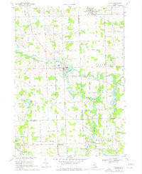 BYRON, MI HISTORICAL MAP GEOPDF 7.5X7.5