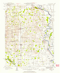 BIRDS, IL-IN HISTORICAL MAP GEOPDF 15X15