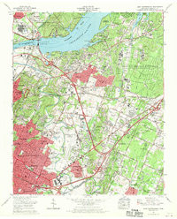 EAST CHATTANOOGA, TN HISTORICAL MAP GEOP