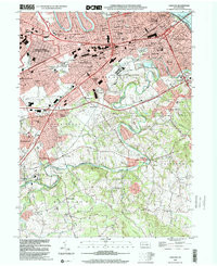 LEMOYNE, PA HISTORICAL MAP GEOPDF 7.5X7.