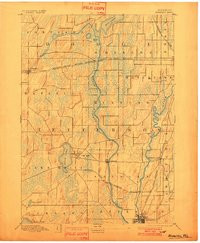 WATERLOO, WI HISTORICAL MAP GEOPDF 15X15