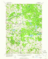LAKE, MI HISTORICAL MAP GEOPDF 15X15 GRI