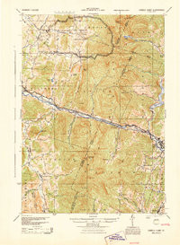 CAMELS HUMP, VT HISTORICAL MAP GEOPDF 15