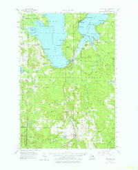 WOLVERINE, MI HISTORICAL MAP GEOPDF 15X1