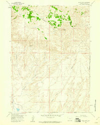 SADDLE ROCK, WY HISTORICAL MAP GEOPDF 7.