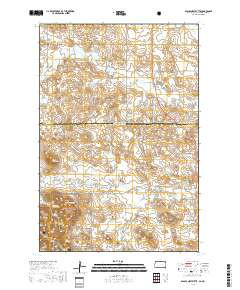 EAGLES NEST BUTTE, SD-ND