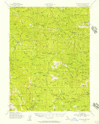 BLACK ROCK MOUNTAIN, CA HISTORICAL MAP G