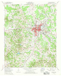 LEWISBURG, TN HISTORICAL MAP GEOPDF 7.5X