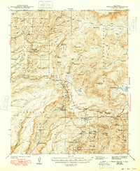 JEMEZ SPRINGS, NM HISTORICAL MAP GEOPDF